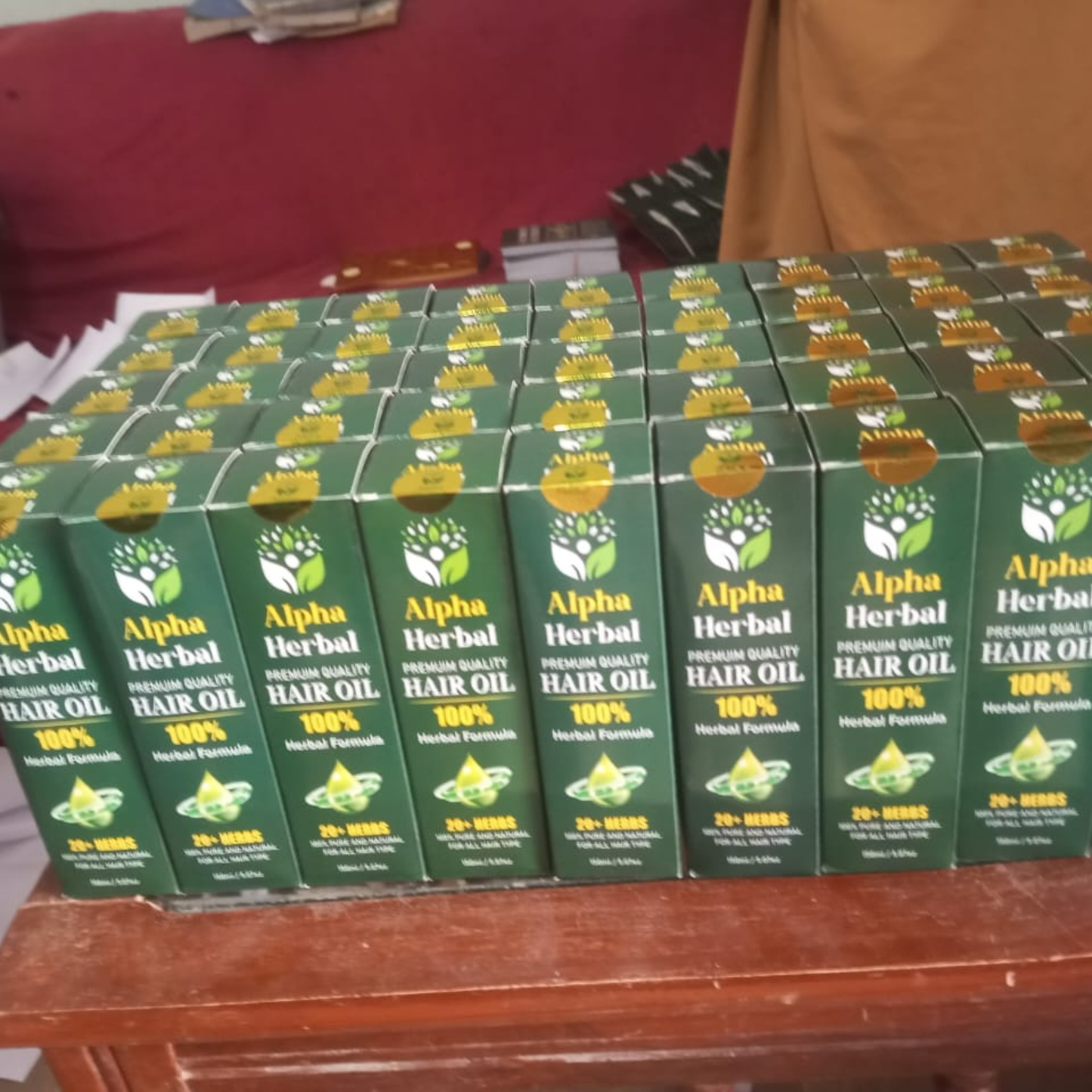 Alpha Herbal Hair Oil – Natural Hair Growth & Hair Fall Control