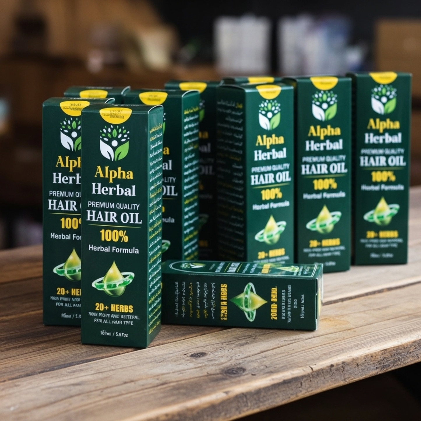 Alpha Herbal Hair Oil – Natural Hair Growth & Hair Fall Control