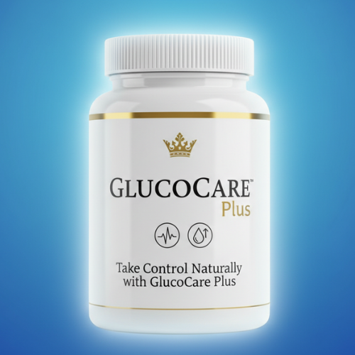 Alt="Natural herbal supplement GlucoCare Plus Natural Blood Sugar Support Formula"